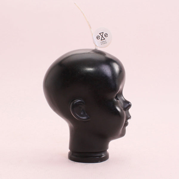 eye candle_ 黑色嬰兒造型蠟燭 baby