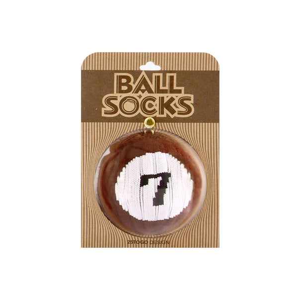 POOL BALL SOCKS_撞球襪7號球