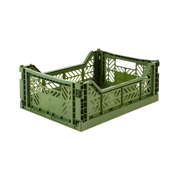 Ay-kasa_折疊收納箱_軍綠