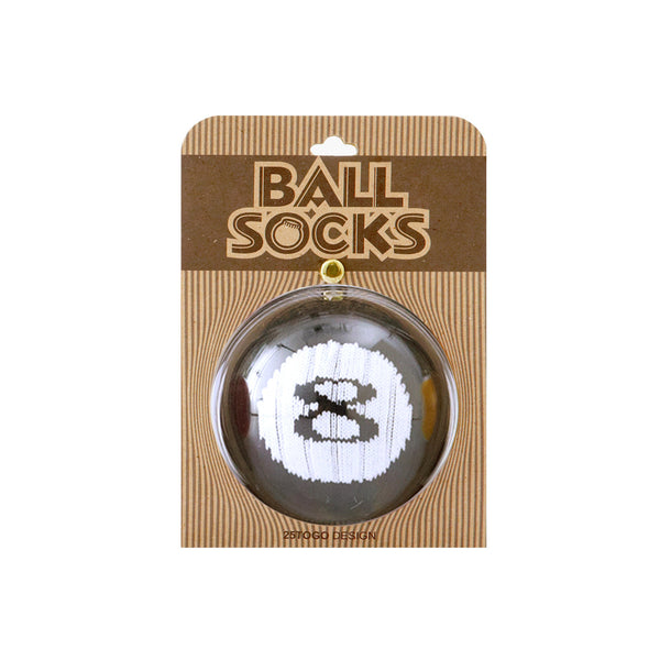 POOL BALL SOCKS_撞球襪8號球