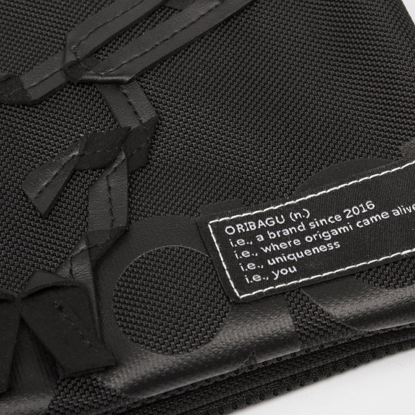 摺紙包_黑公牛頭骨 貼身小包