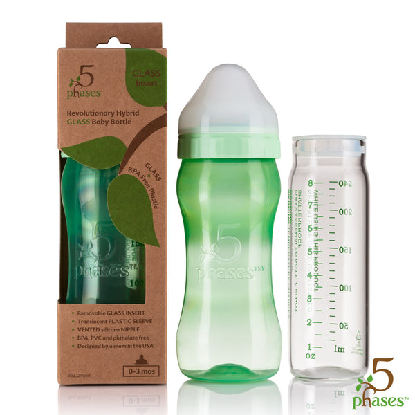 菲斯成長5階段環保雙層奶瓶(L)- 240ml