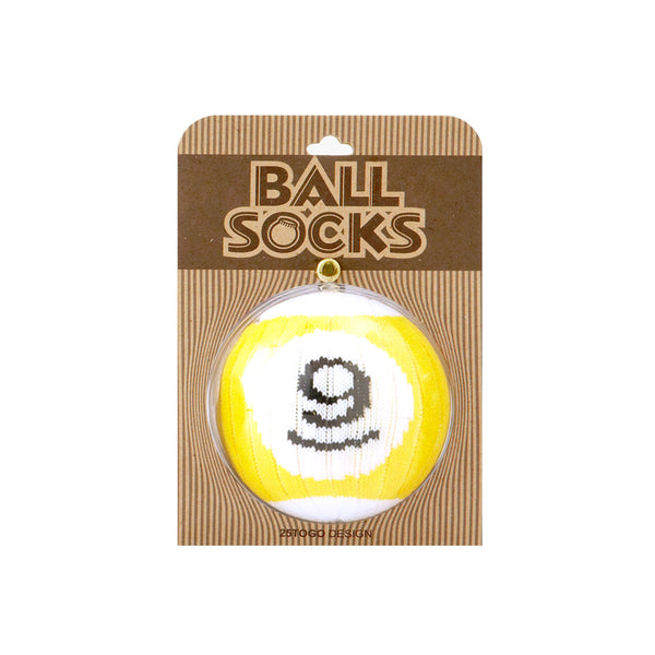 POOL BALL SOCKS_撞球襪9號球