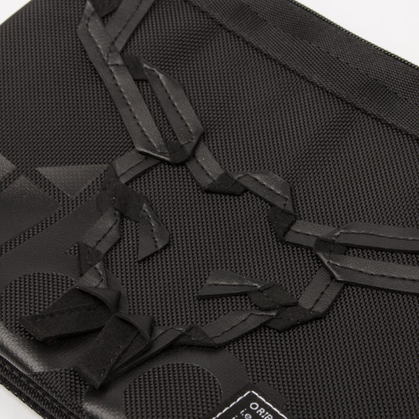 摺紙包_黑公牛頭骨 貼身小包