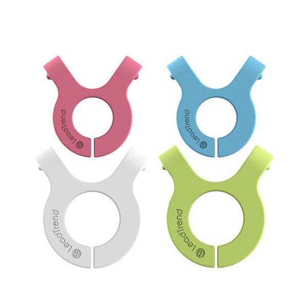 磁力收線夾 A-Clip_Cable Organizer _桃紅/水藍/灰/綠	_PK&BL&WH&GN