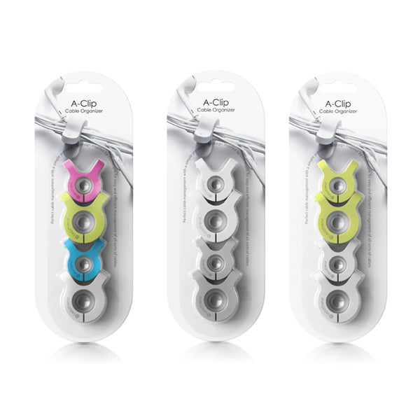磁力收線夾 A-Clip_Cable Organizer _灰/深灰/GY/DK