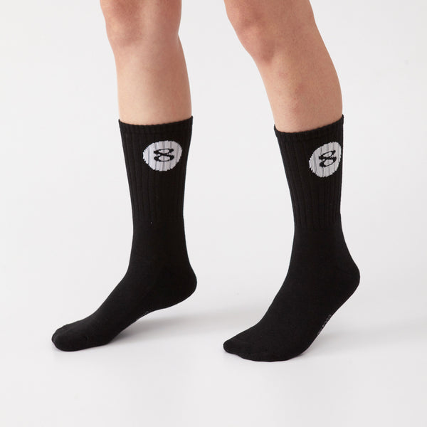 POOL BALL SOCKS_撞球襪8號球