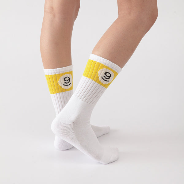 POOL BALL SOCKS_撞球襪9號球