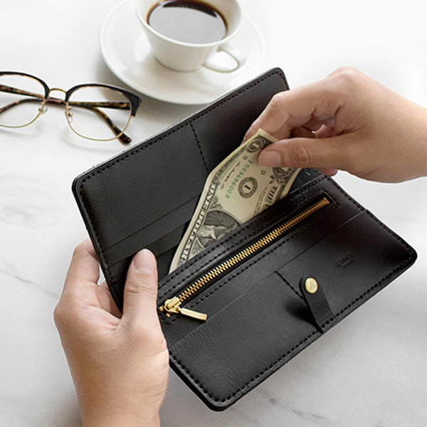 ADOLE_DIY長夾_黑色