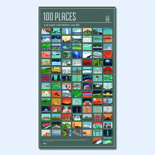 100個死前必去的世界景點
