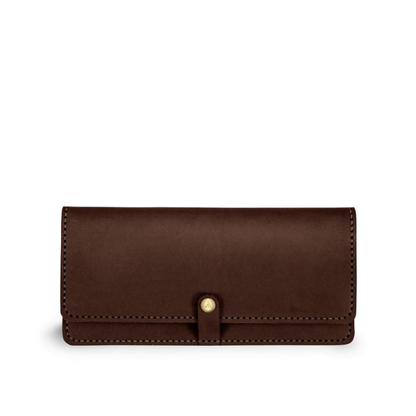 ADOLE_DIY長夾_焦茶色