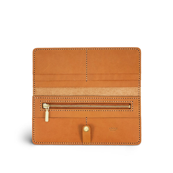 ADOLE_DIY長夾_棕色