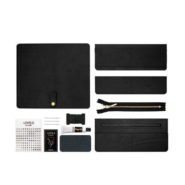 ADOLE_DIY長夾_黑色