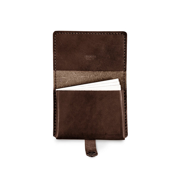 ADOLE_DIY名片夾_焦茶色