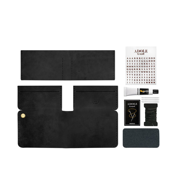 ADOLE_DIY短夾_黑色