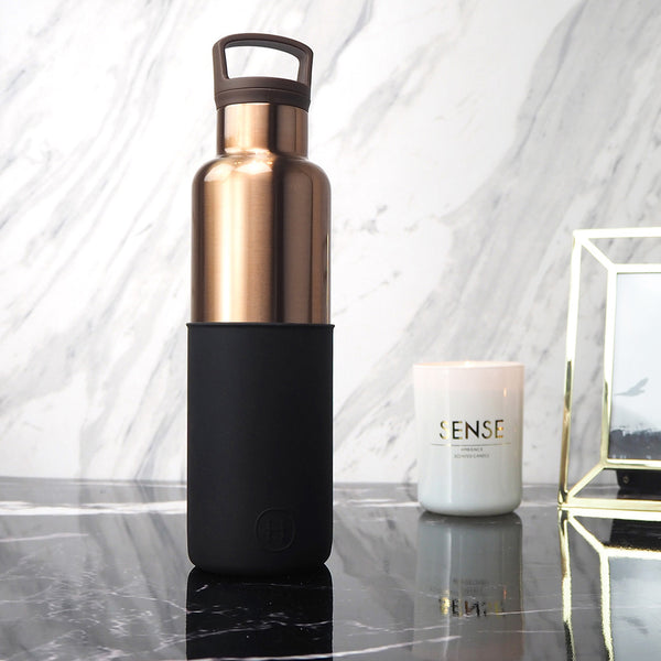 HYDY_古銅金瓶_午夜黑色矽膠套