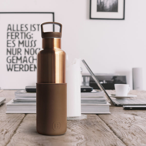 HYDY_古銅金瓶_摩卡色矽膠套