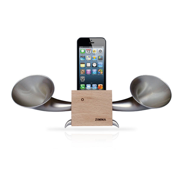 ZIMMA i5系列 & i4系列手機擴音器 (山毛櫸版)