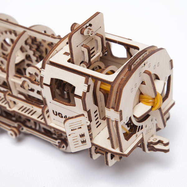 UGEARS_蒸汽火車頭 Locomotive with tender
