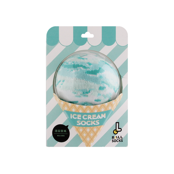 ICE CREAM冰淇淋襪_薄荷微風