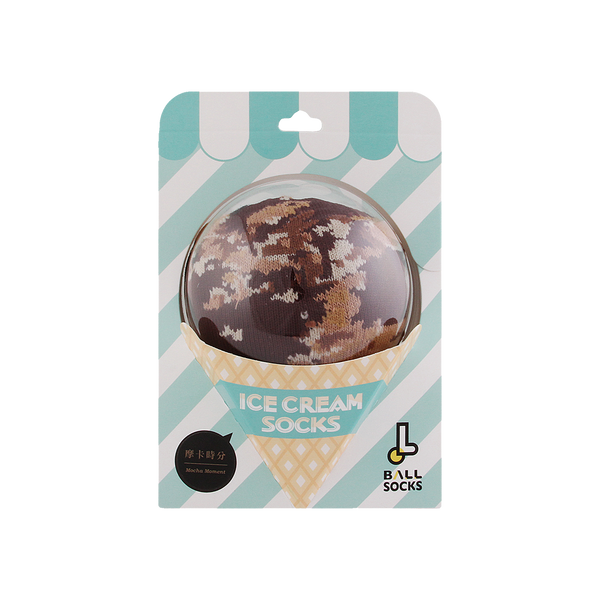 ICE CREAM冰淇淋襪_摩卡時分