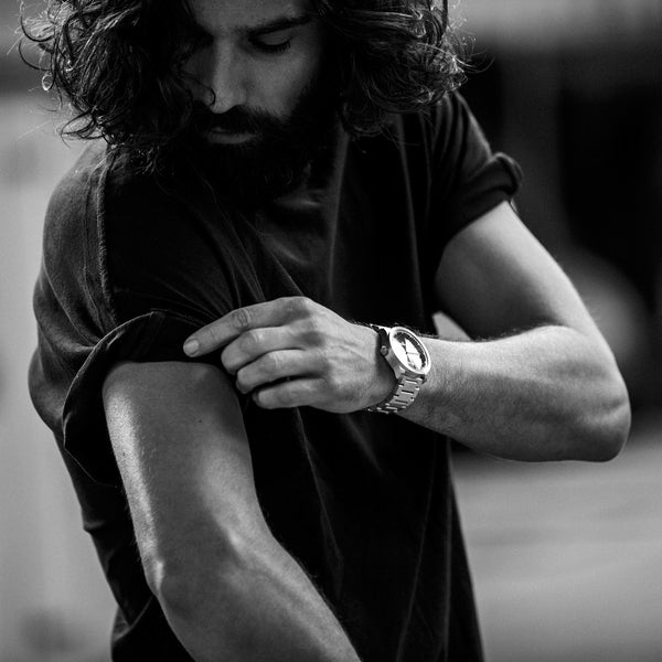 Tube watch S42_北歐工業齒輪設計腕錶_不銹鋼/銀鋼帶 Steel 42mm