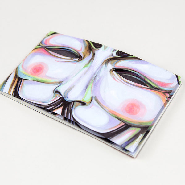 Heroes Notebook 超級英雄筆記本 MASK V(白)