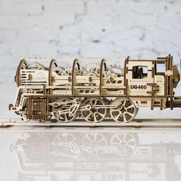 UGEARS_蒸汽火車頭 Locomotive with tender