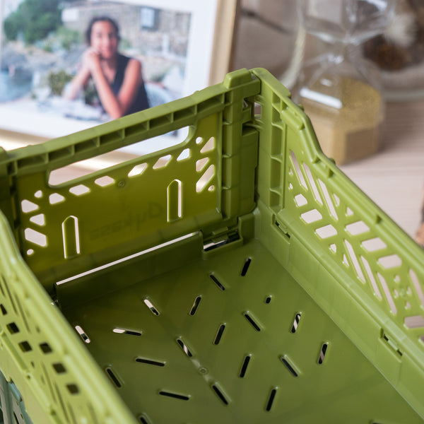 Ay-kasa_折疊收納箱_橄欖綠