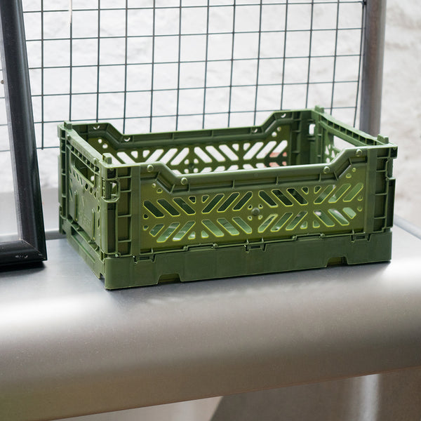 Ay-kasa_折疊收納箱_橄欖綠