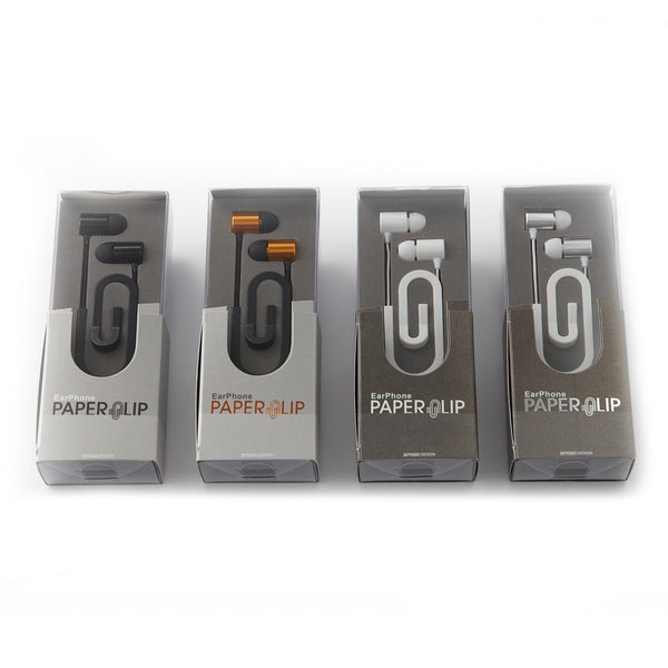 PAPERCLIP 迴紋針耳機(金色)