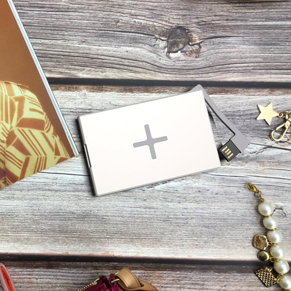 QQC CASE-10W_無線充電名片匣_白色