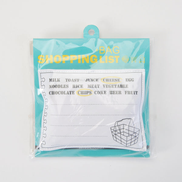 SHOPPING LIST 購物清單環保包
