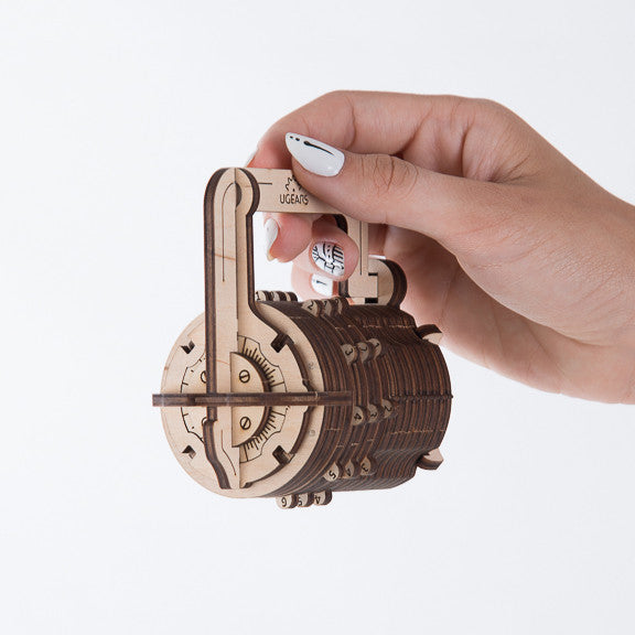 UGEARS_達文西密碼鎖 Lock