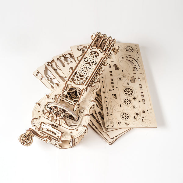 UGEARS_手搖風琴 Hurdy-gurdy