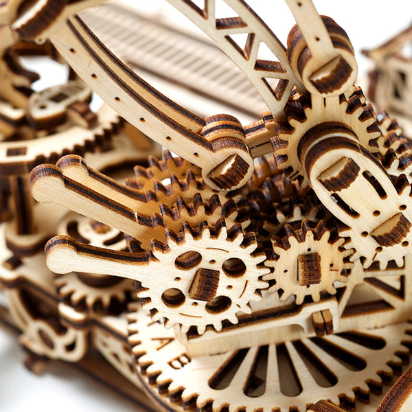 UGEARS_機械小鎮 鐵道怪手 Rail Manipulator