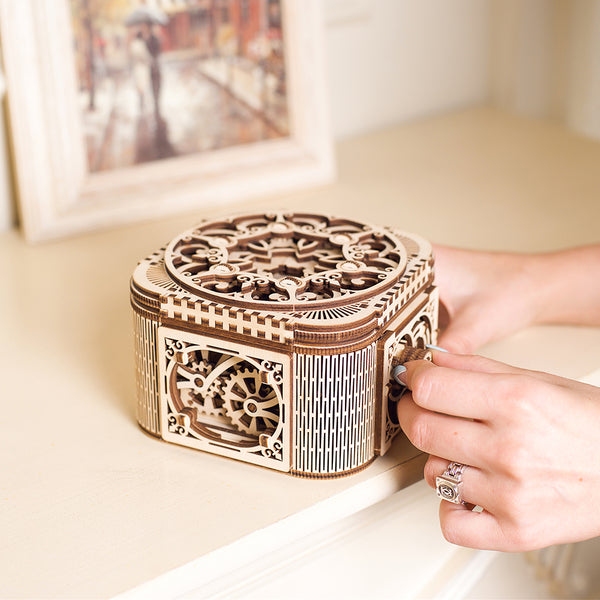 UGEARS_珠寶盒 Treasure box