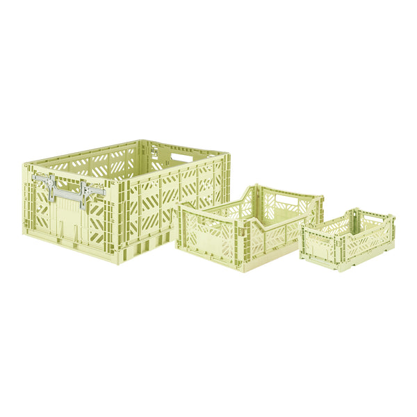 Ay-kasa_折疊收納箱_哈密瓜綠