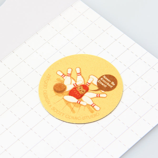 DELETE螢幕擦拭貼_決不倒下