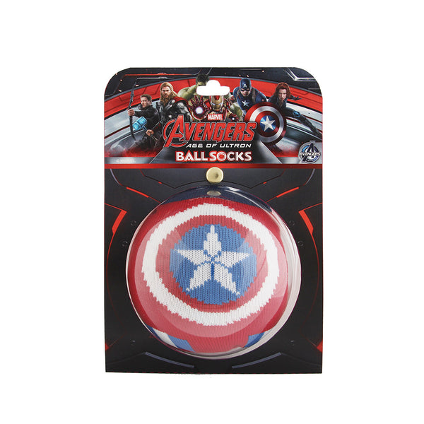 MARVEL漫威球襪_美國隊長盾牌