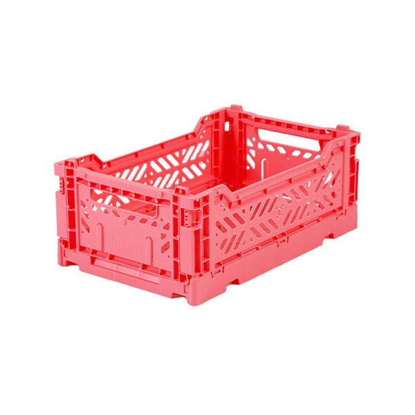 Ay-kasa_折疊收納箱_杏桃粉