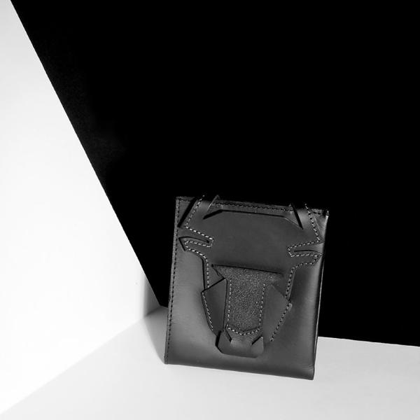 摺紙包_黑公牛 皮夾