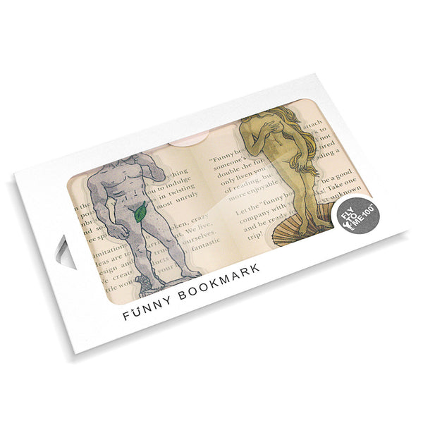 FUN 書籤 FUNNY BOOKMARK (大衛&維納斯)