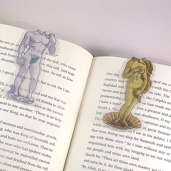 FUN 書籤 FUNNY BOOKMARK (大衛&維納斯)