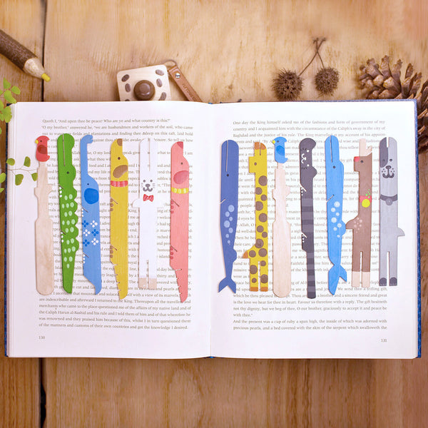 動物冰棒書籤 Ice pop animalbookmarker (麋鹿)(12月限定)