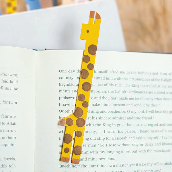 動物冰棒書籤 Ice pop animalbookmarker (長頸鹿)