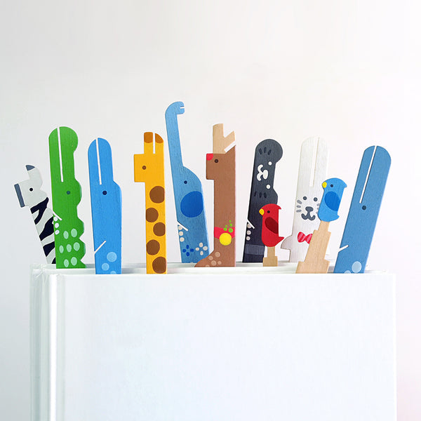 動物冰棒書籤 Ice pop animalbookmarker (大象)