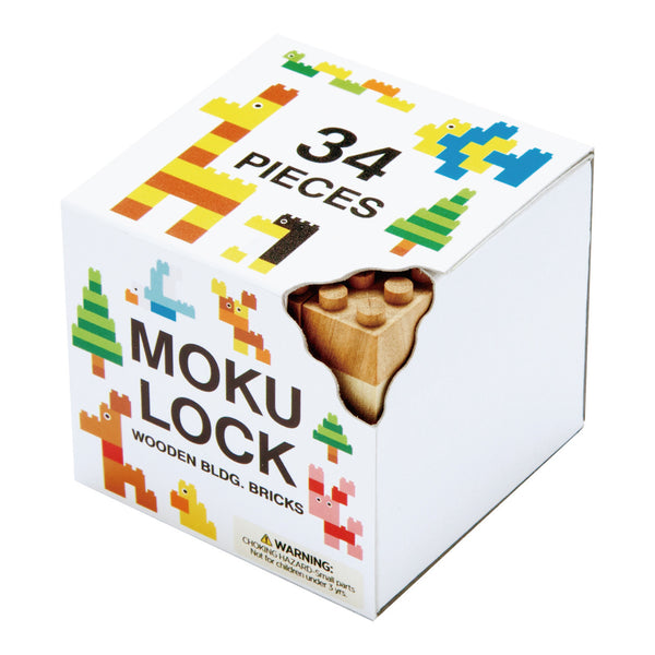 MOKULOCK_原木積木兒童版34件組