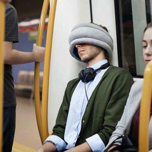 Ostrich Pillow_Light 鴕鳥枕_雙面用/Moonlight blue