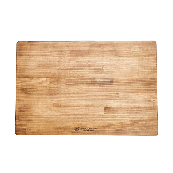 Ay-kasa專屬_紐松木實木桌板_手染深柚木色_L